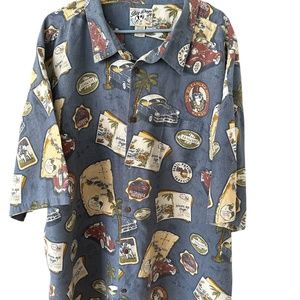 Big Dog Hawaiian Shirt 4XL